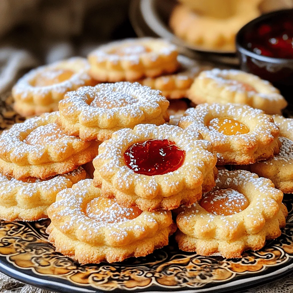 To make jam cookies, you need simple ingredients. The basic ones are flour, sugar, butter, and jam. You will also need an egg, vanilla extract, baking powder, and salt. These ingredients create a soft and tasty cookie.