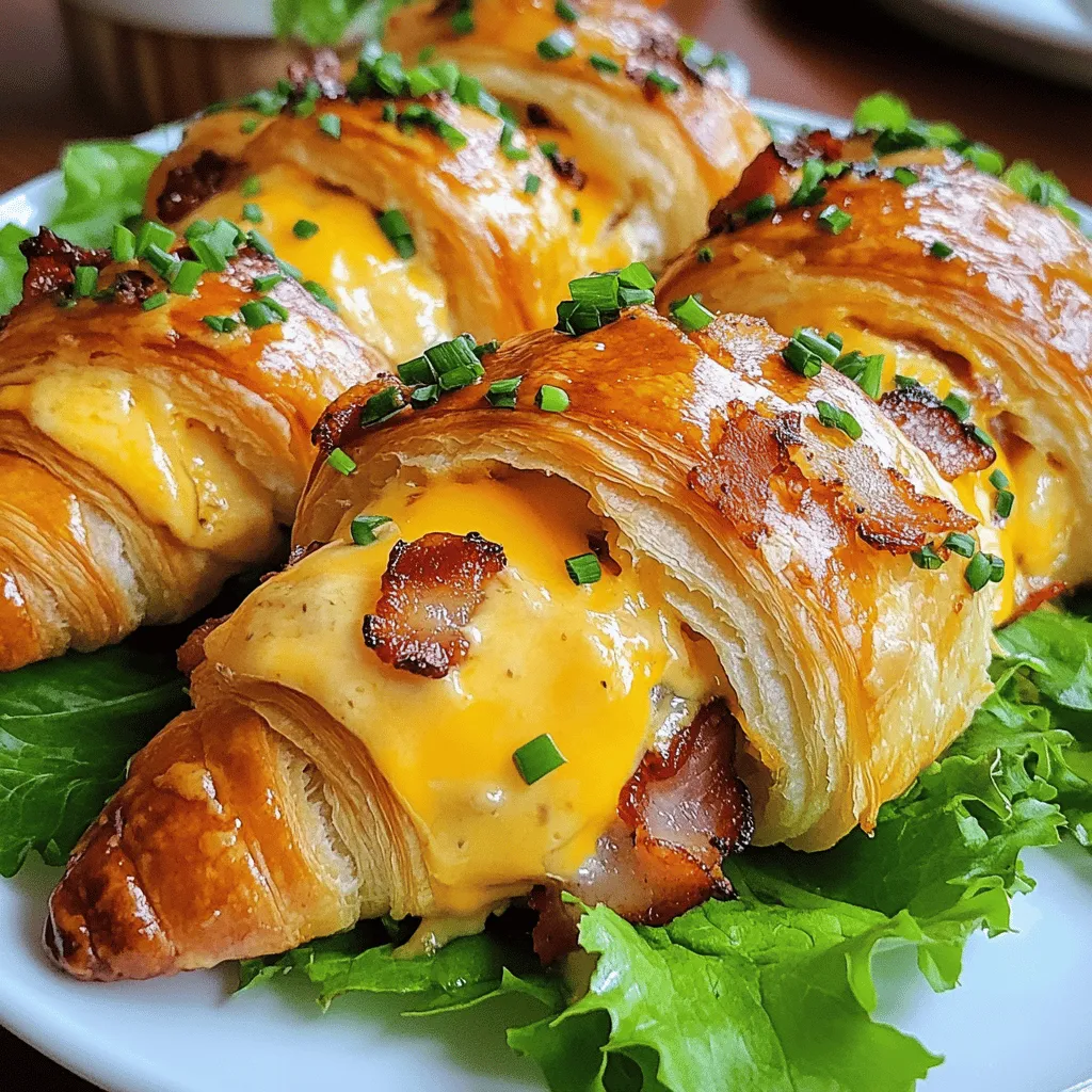 Savory Turkey Cheddar Bacon Croissant: A Delectable Indulgence