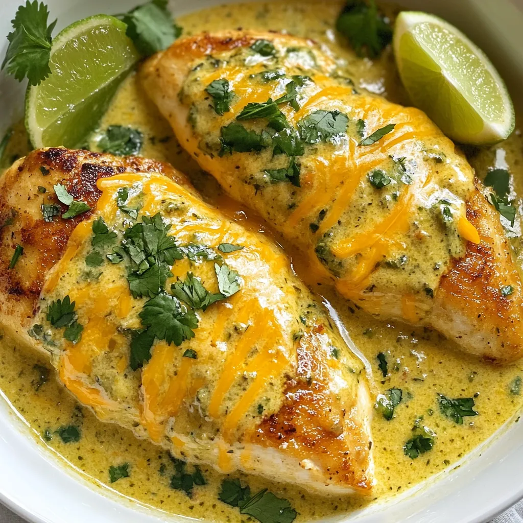 Creamy Salsa Verde Chicken Flavorful and Easy Recipe