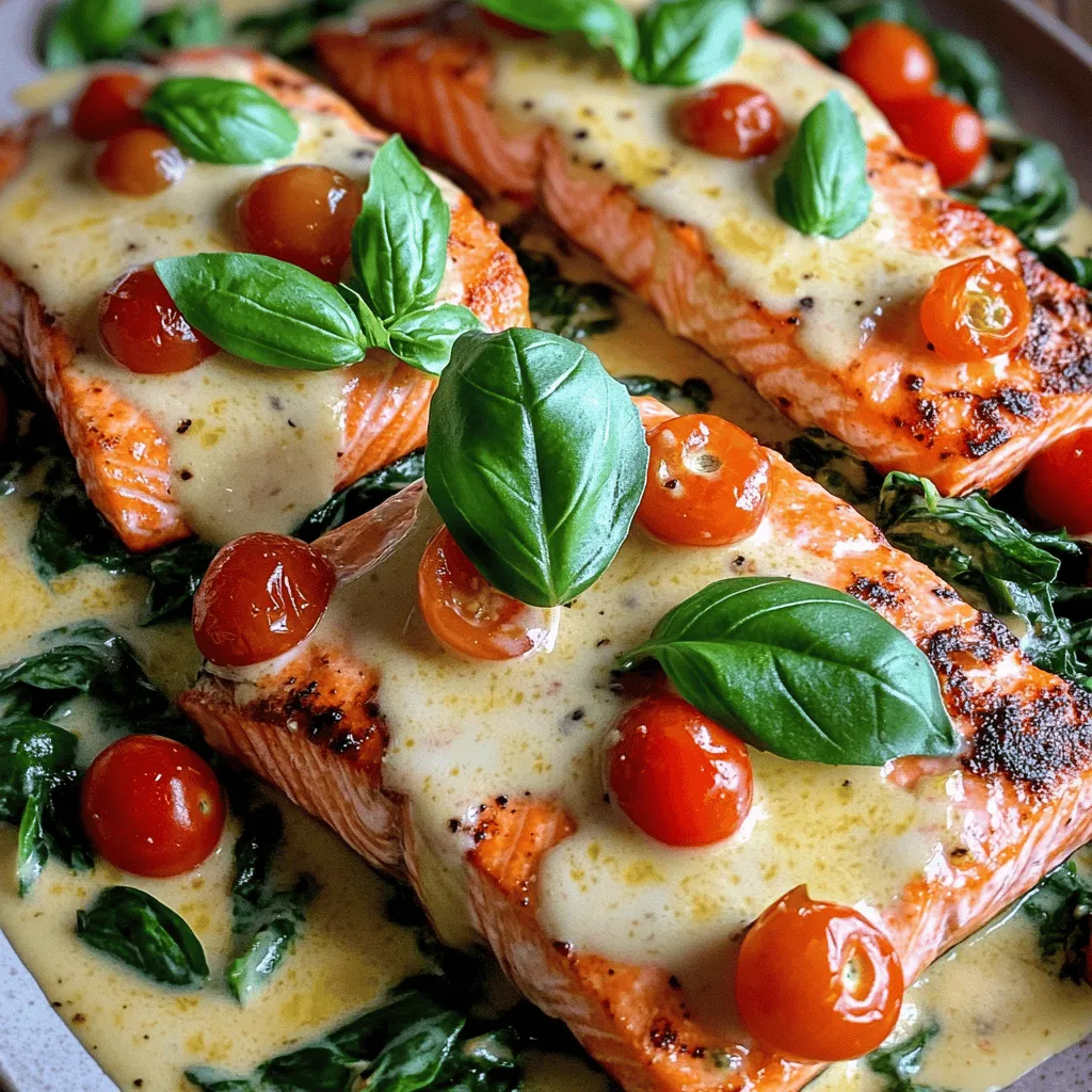 Creamy Tuscan Salmon: A Flavorful Delight