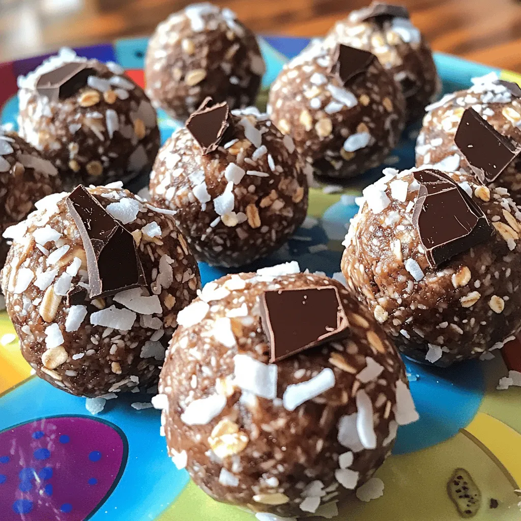 Chocolate Coconut Energy Balls Tasty Energy Boost