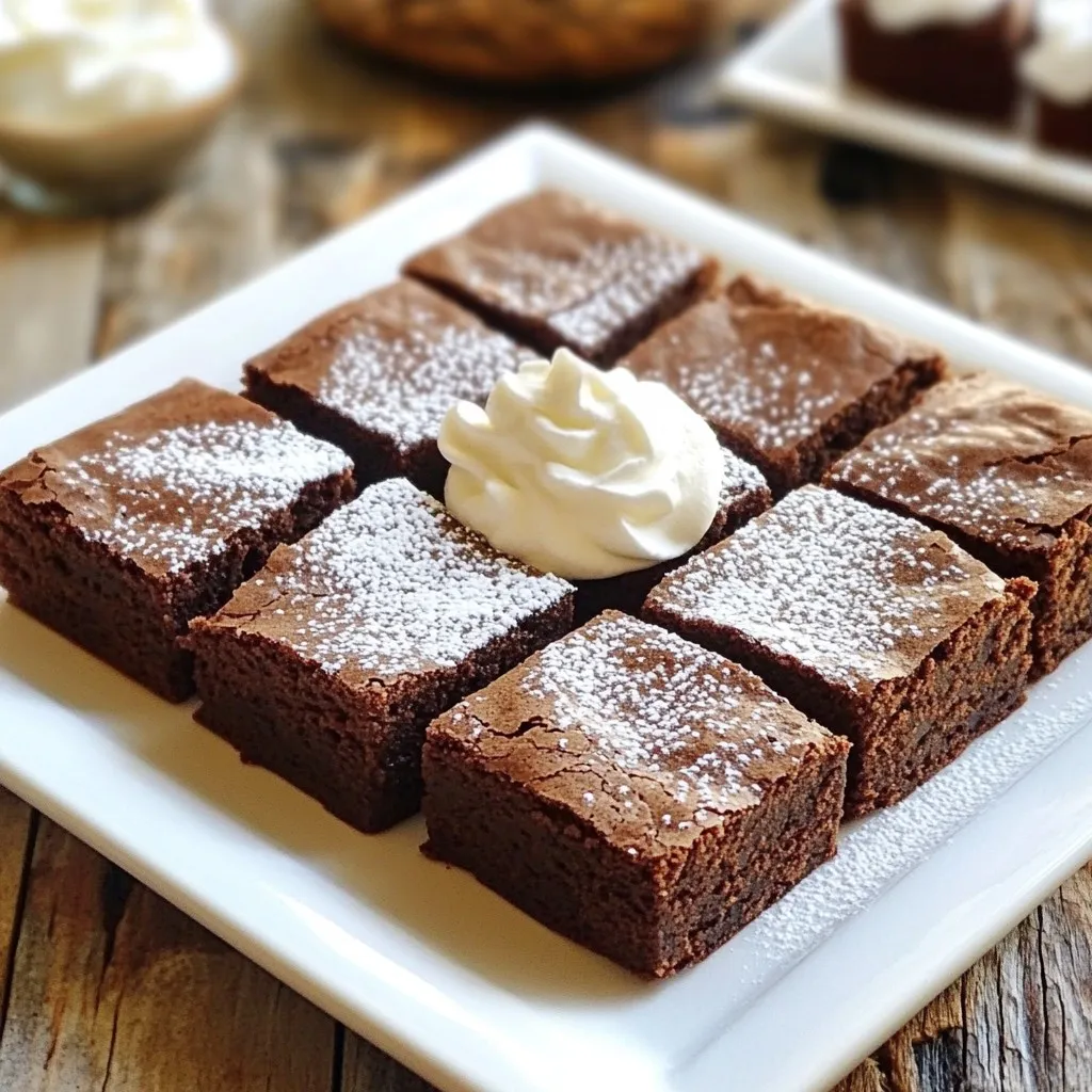 Mexican Hot Chocolate Brownies Easy and Decadent Treat