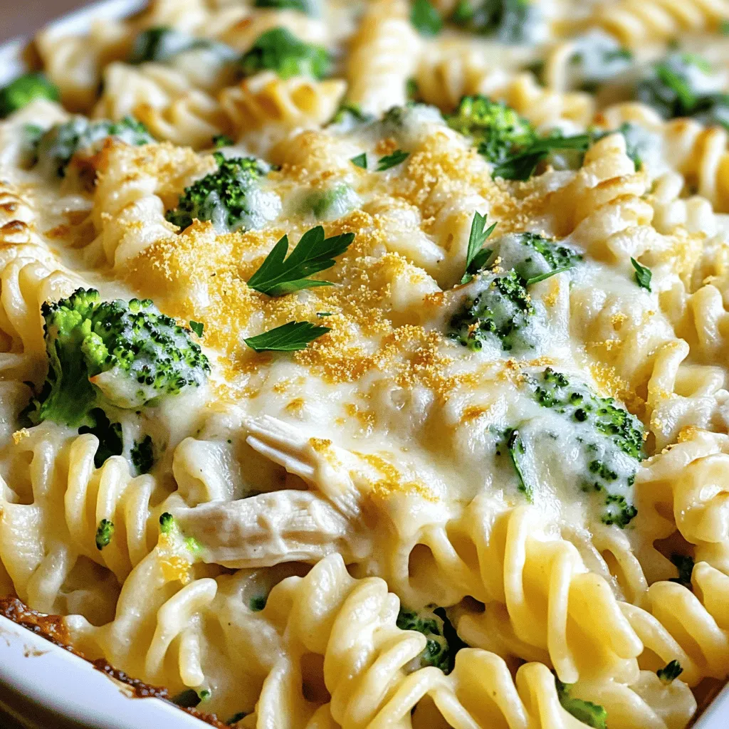 Easy Chicken Alfredo Bake Simple and Comforting Meal