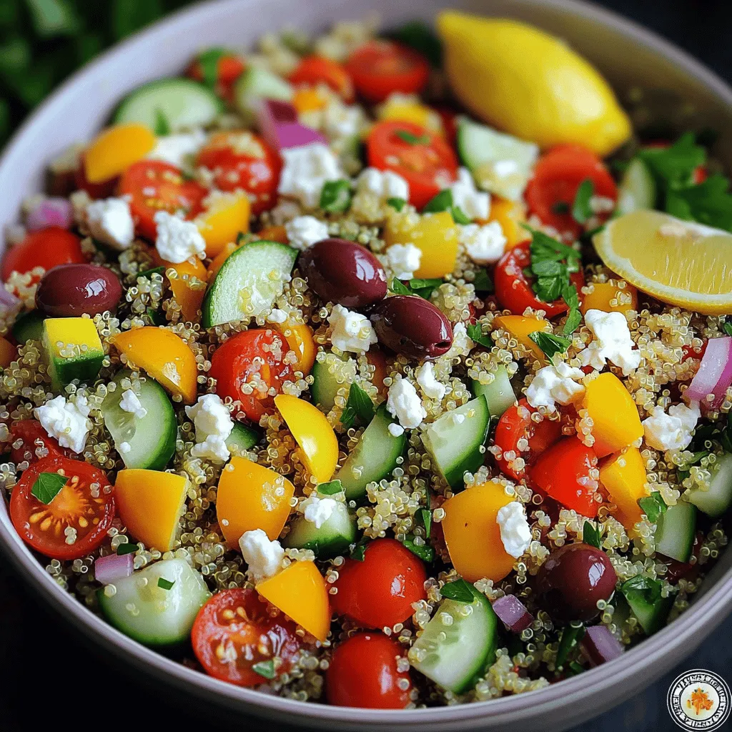 Mediterranean Quinoa Salad Fresh and Flavorful Recipe