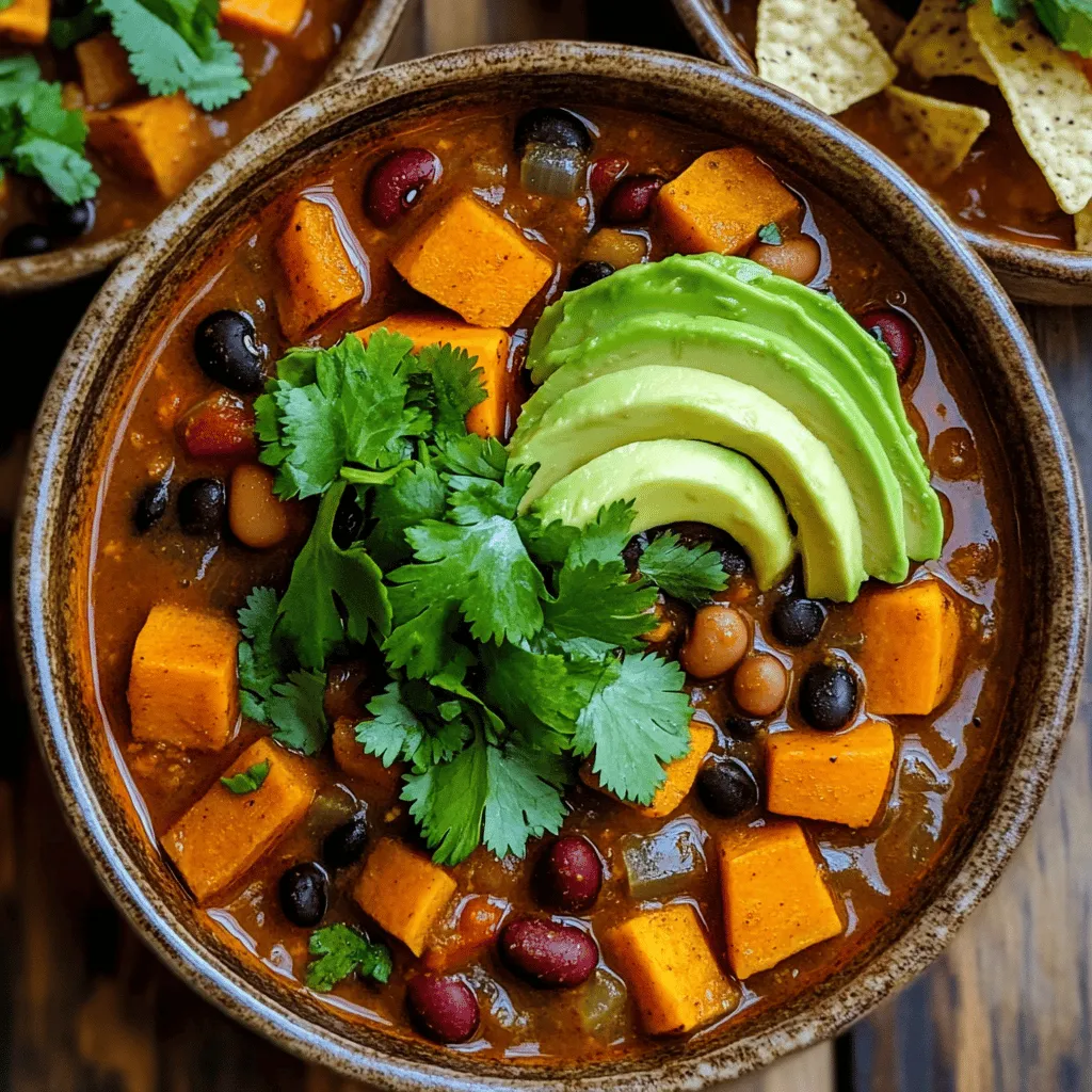 Vegan Sweet Potato Chili Flavorful and Hearty Meal