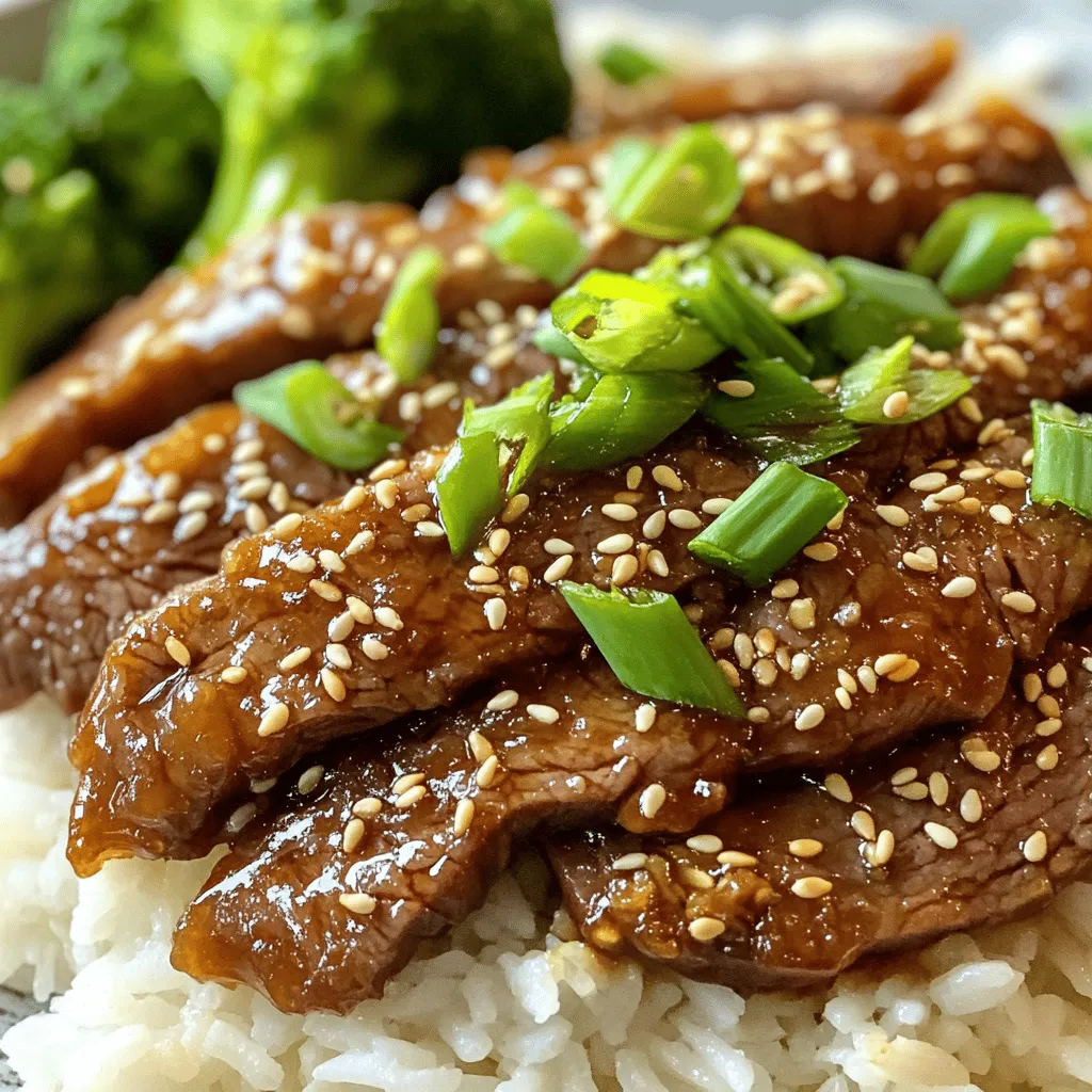 Honey Garlic Sesame Beef Flavorful Dinner Delight