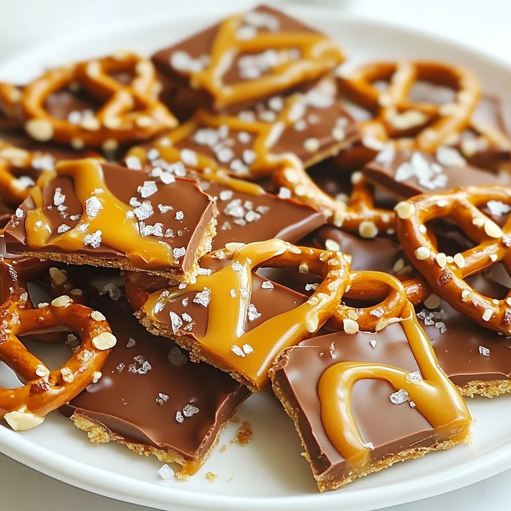 Salted Caramel Pretzel Bark Irresistible Sweet Treat
