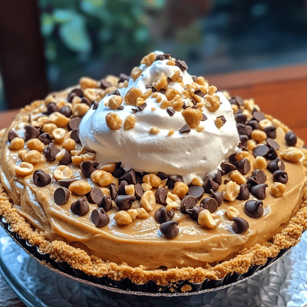 To make a no bake peanut butter pie, you need a few key ingredients. First, let’s talk about the crust.