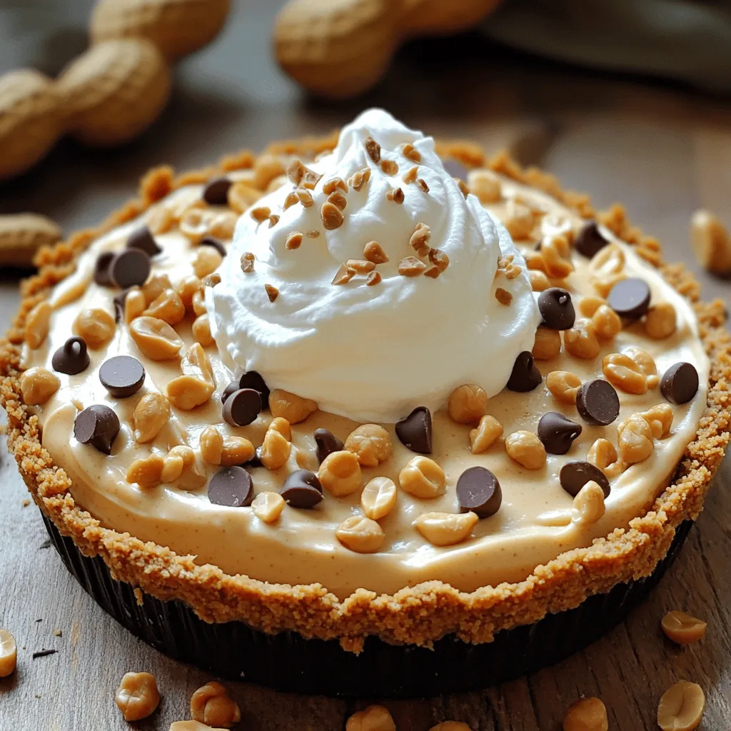 No Bake Peanut Butter Pie Simple and Tasty Treat