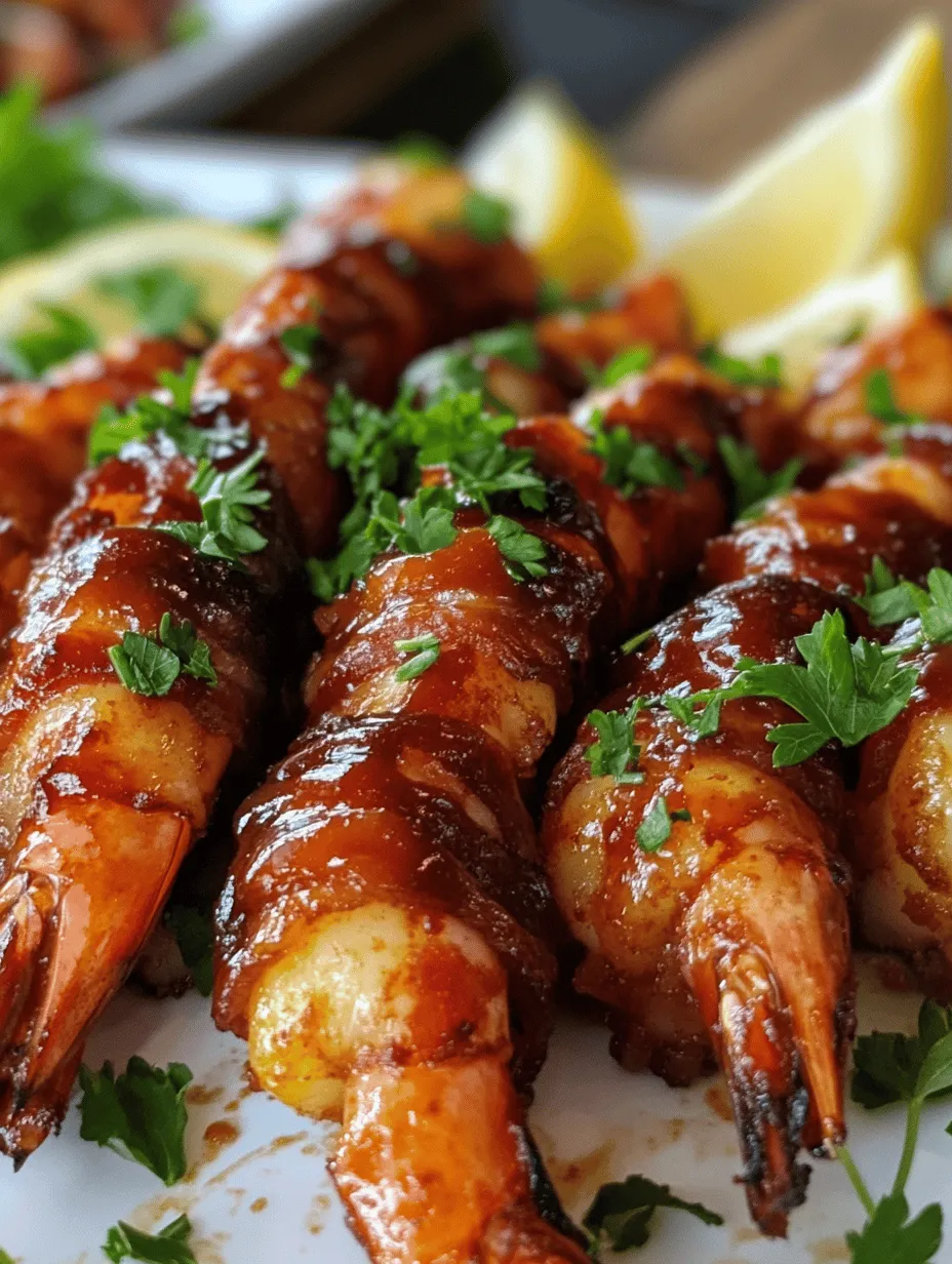 BBQ Bacon Wrapped Shrimp: A Flavorful Delight