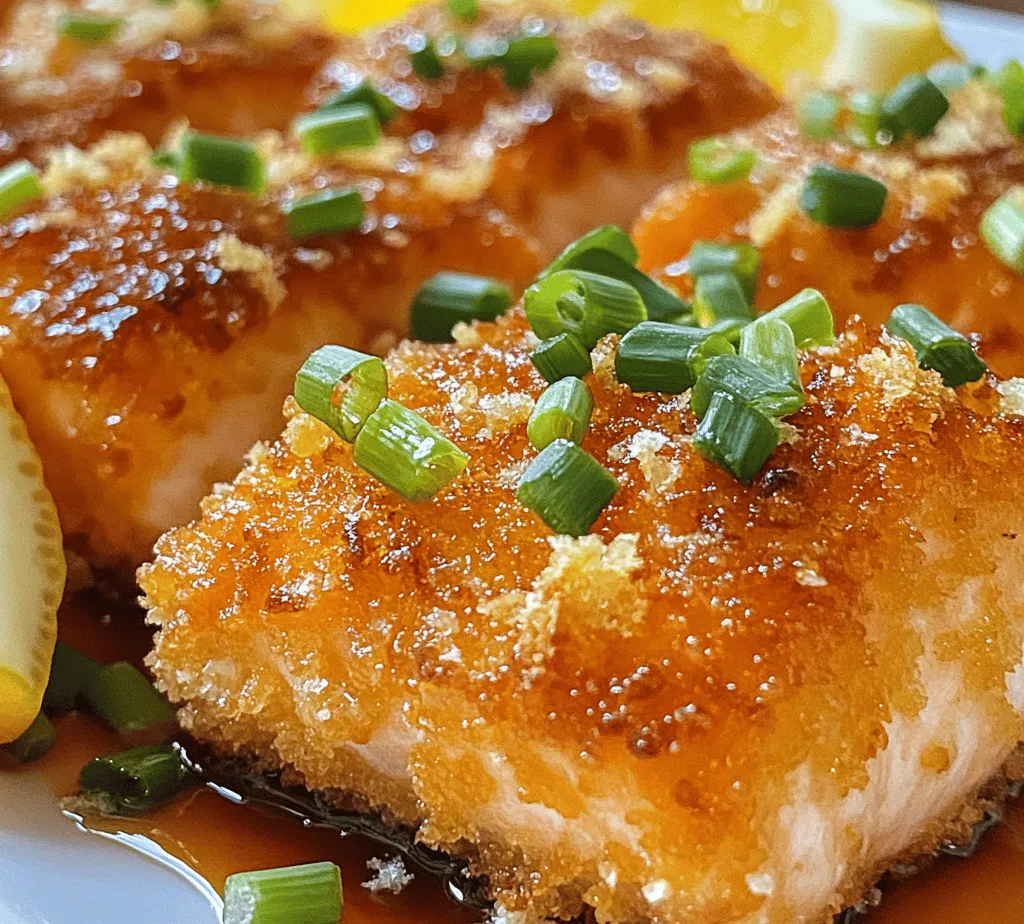 Crispy Honey Garlic Salmon Bites are an exquisite treat that combines delightful textures and rich flavors, making them an ideal choice for any occasion. Whether you