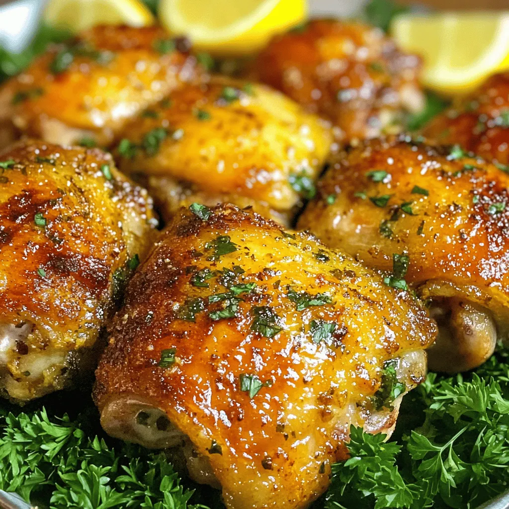 Garlic Parmesan Chicken Thighs in the Air Fryer: A Flavorful Delight