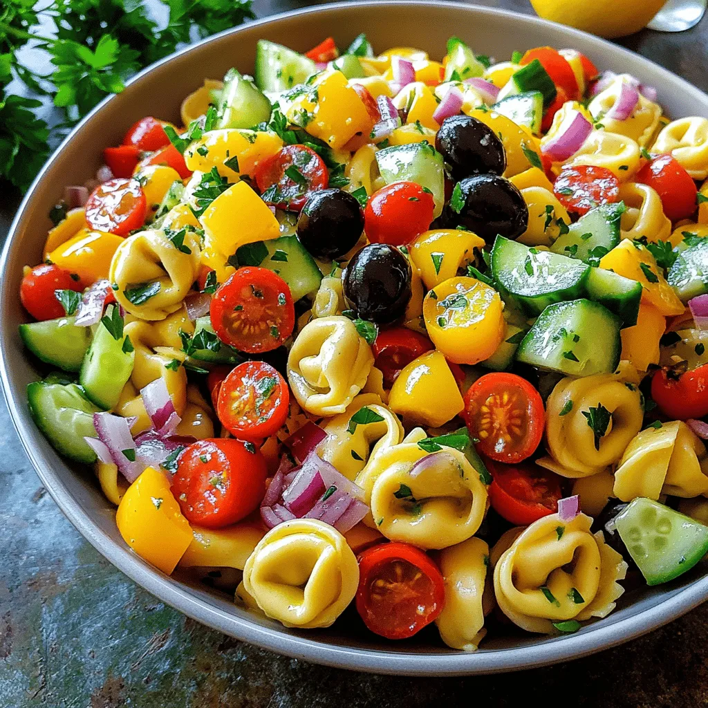 Tortellini Fiesta Pasta Salad: A Vibrant and Easy Recipe for Any Occasion