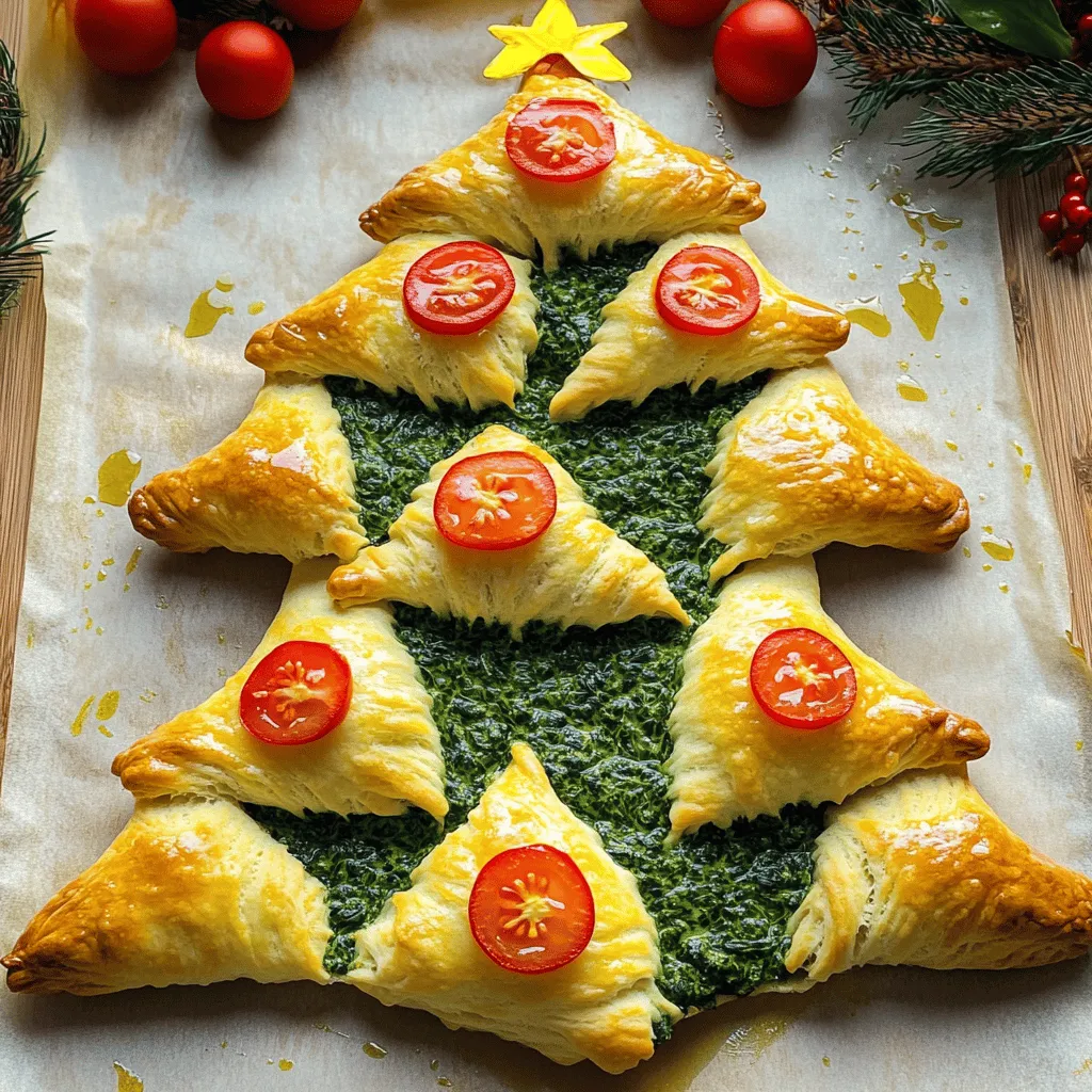 Spinach Dip Pull-Apart Christmas Tree: An Irresistible Holiday Treat