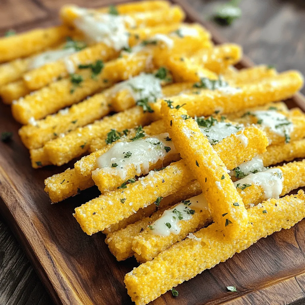 Parmesan Herb Polenta Fries Crispy and Savory Delight