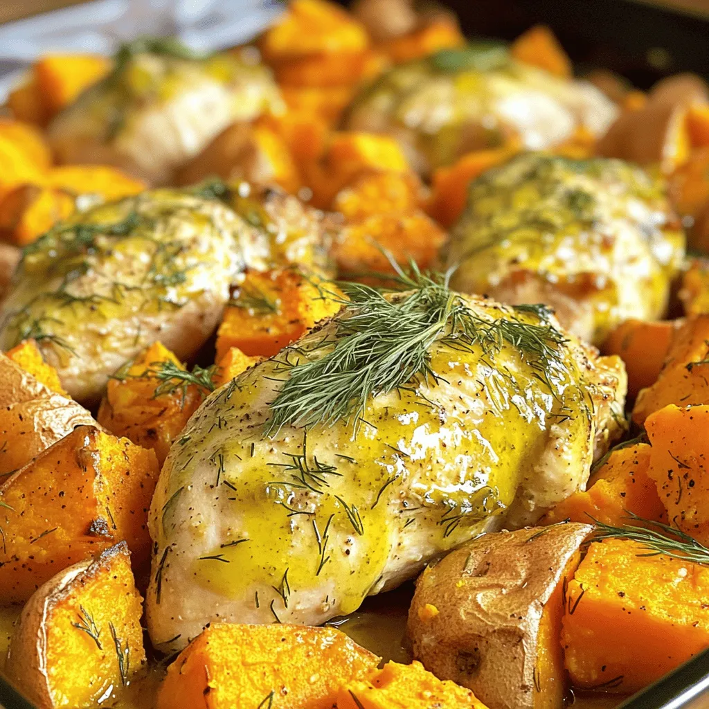 Pickle Ranch Chicken and Sweet Potato Bake Delight