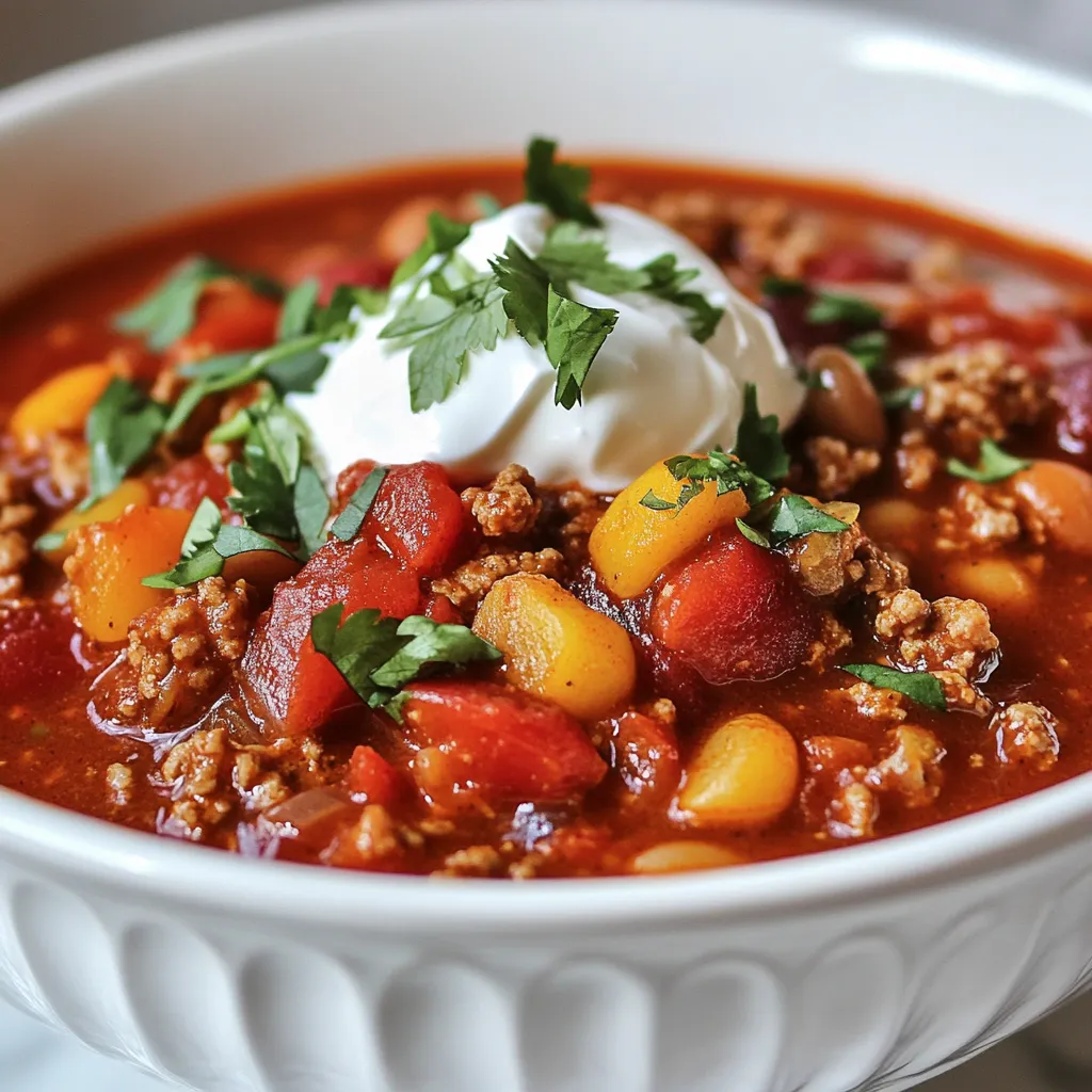 Spicy Chipotle Turkey Chili Flavorful Comfort Meal