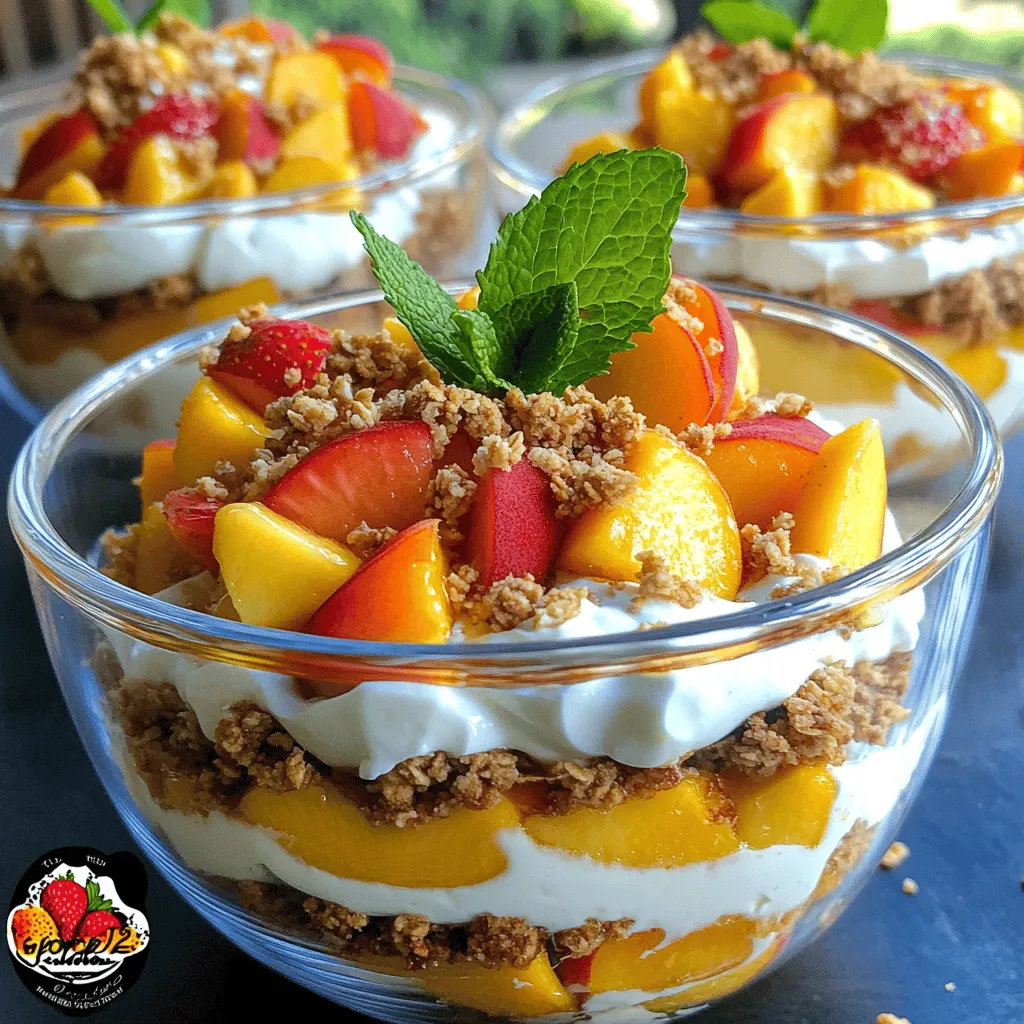 Peach Cobbler Cheesecake Salad Scrumptious Summer Delight