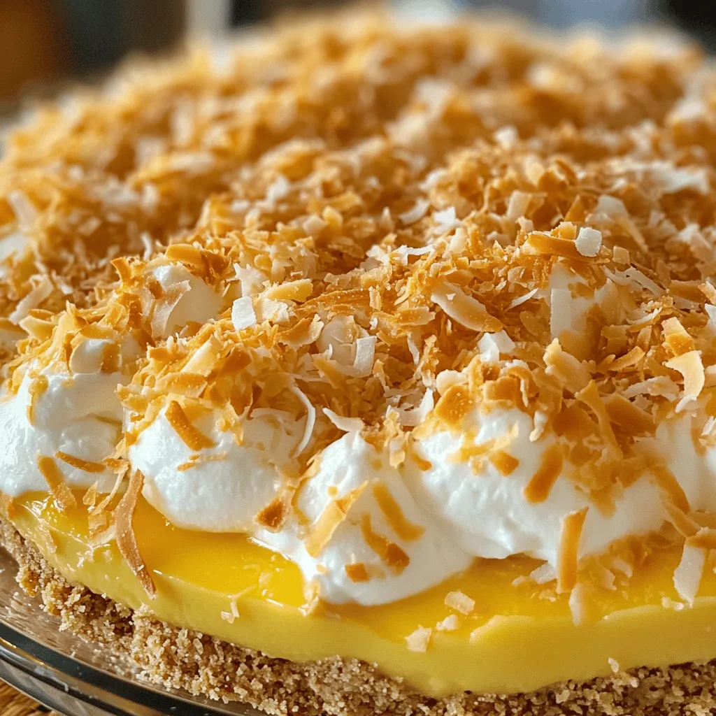 Tropical Bliss Coconut Cream Pie Recipe