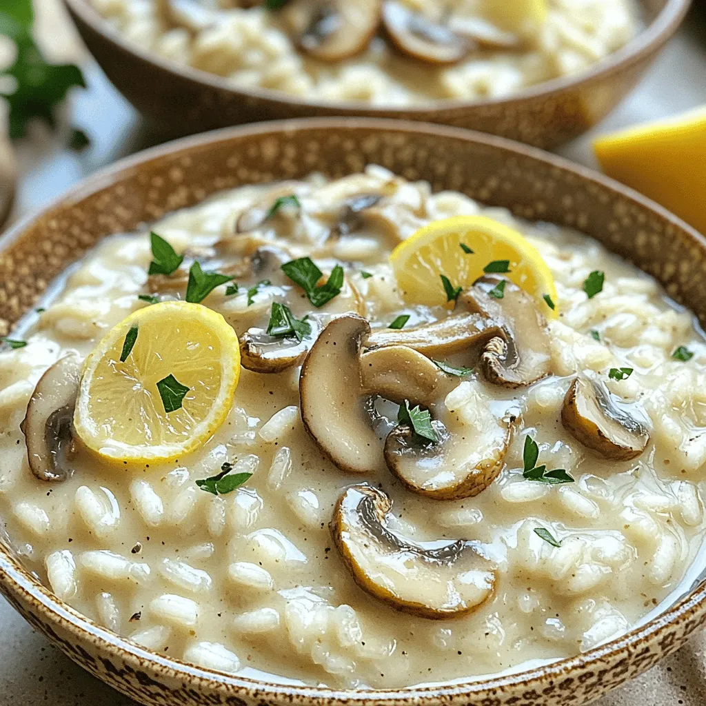 Creamy Mushroom Risotto Simple and Tasty Recipe