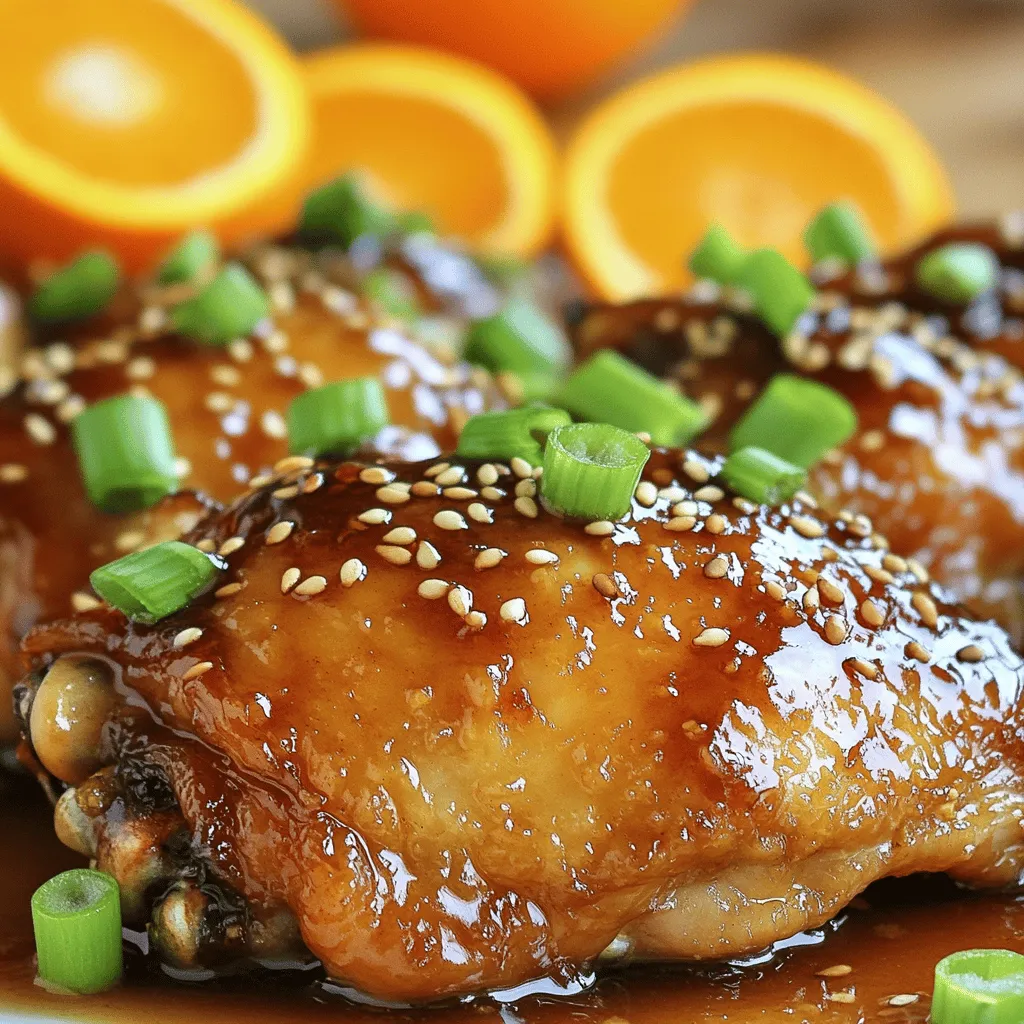 Sticky Orange Ginger Chicken Flavorful Family Meal