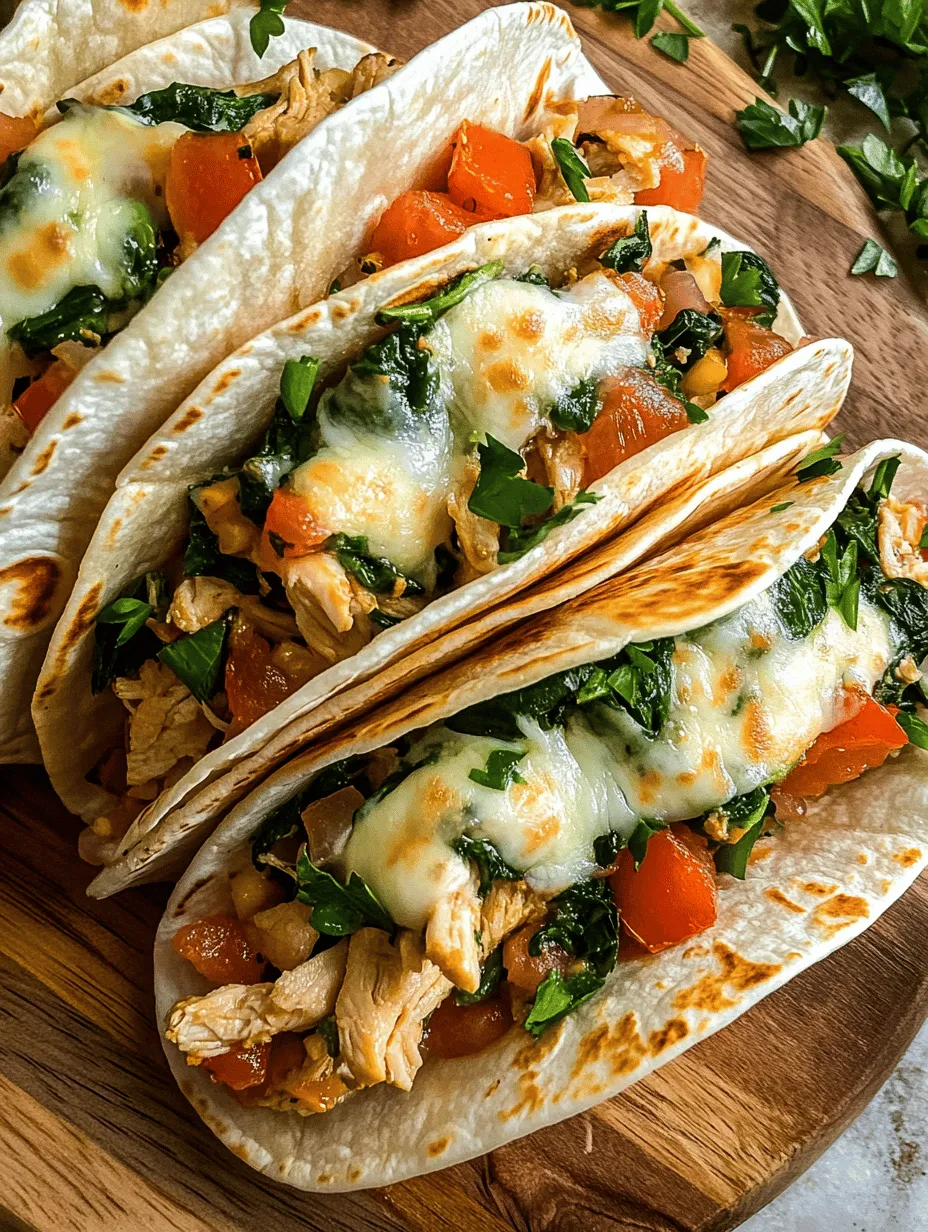 Cheesy Garlic Chicken Wraps Recipe