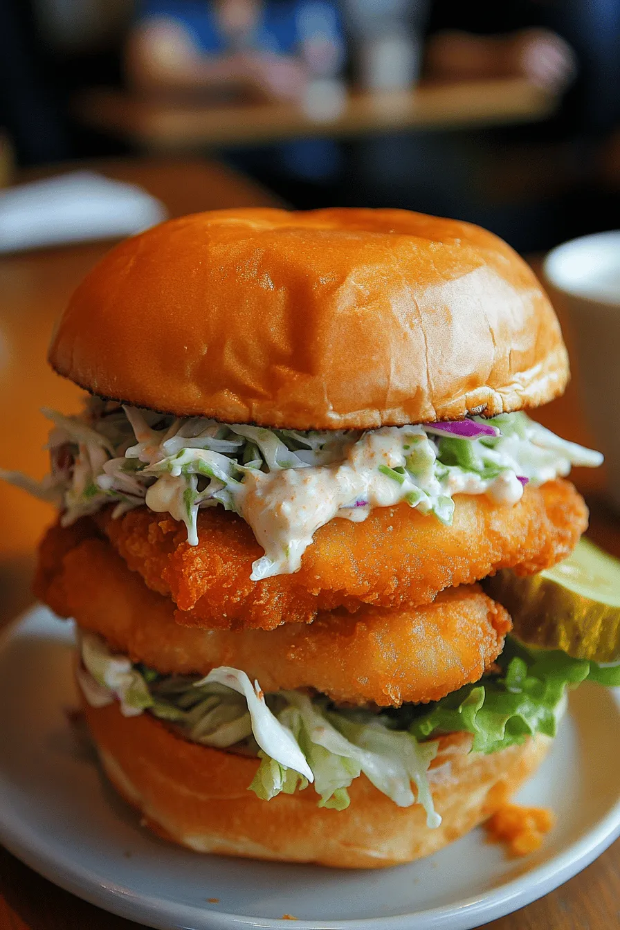 Crispy Fried Cod Fish Sandwich Recipe: A Delicious Delight