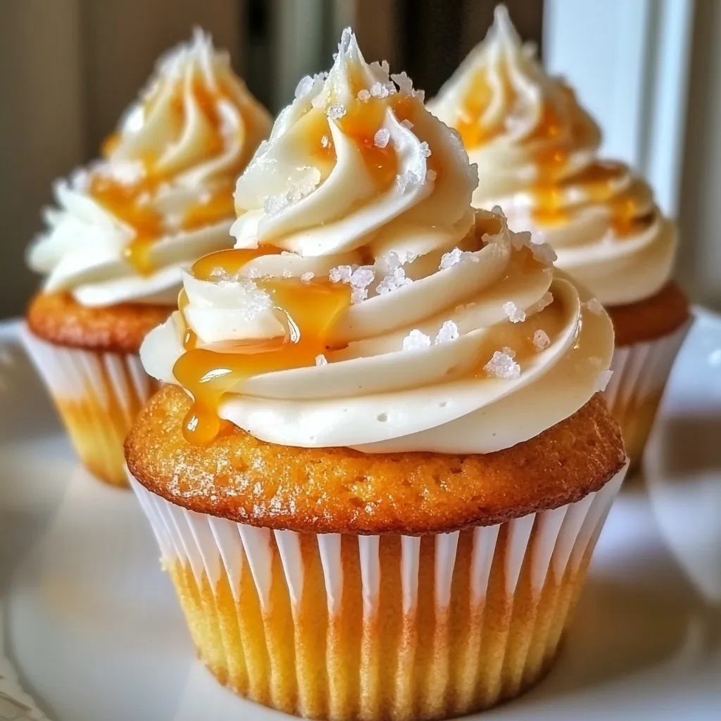 Sweet &#038; Salty Bliss: The Ultimate Salted Caramel Cupcake Recipe