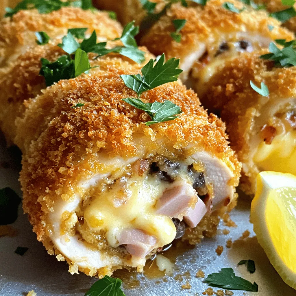 Classic Chicken Cordon Bleu Flavorful and Simple Dish