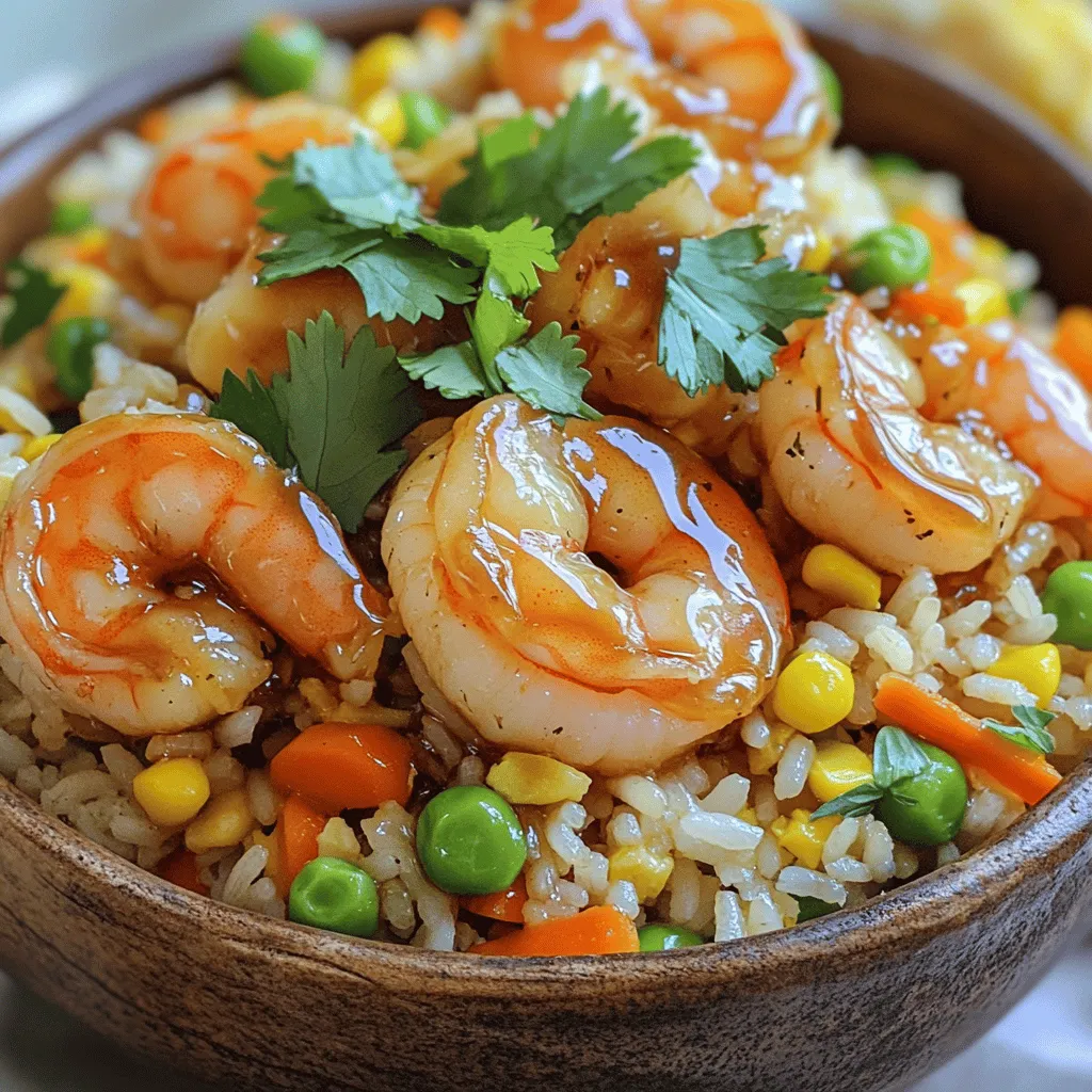 Honey Garlic Shrimp Fried Rice Flavorful Quick Meal
