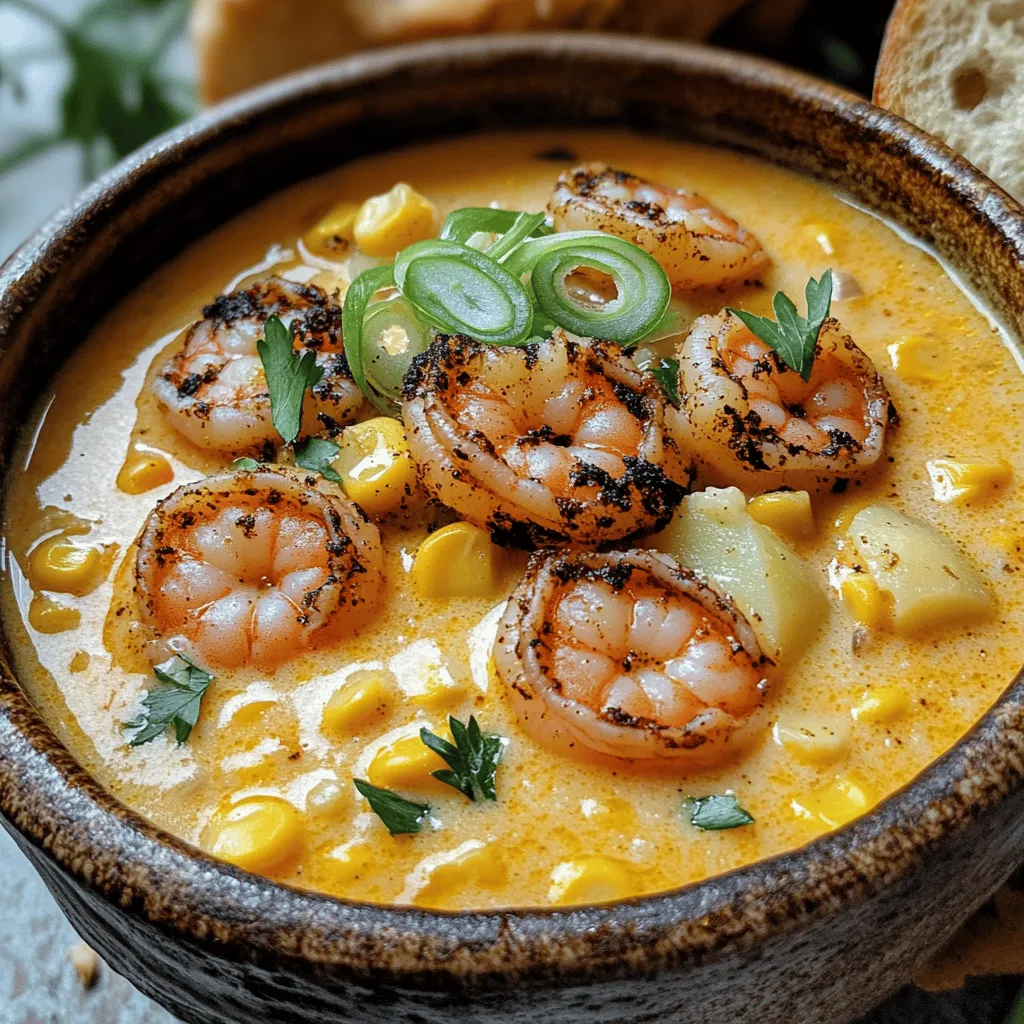 Blackened Shrimp and Corn Chowder Recipe