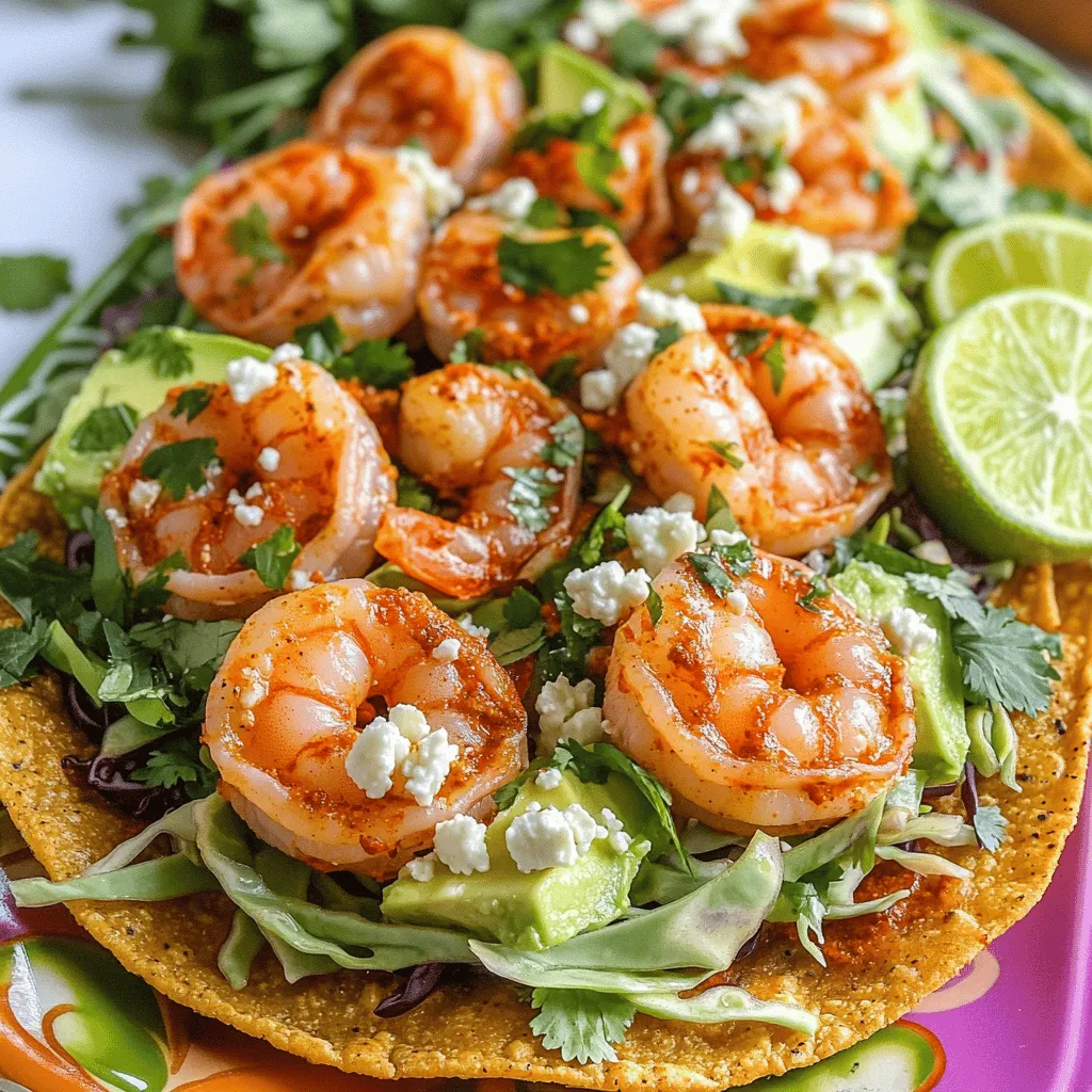 Spicy Shrimp Tostadas Flavorful and Easy to Make