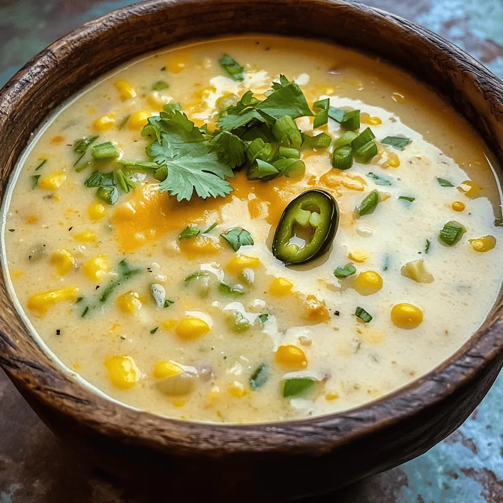 Jalapeño Popper Corn Chowder: A Comforting Delight