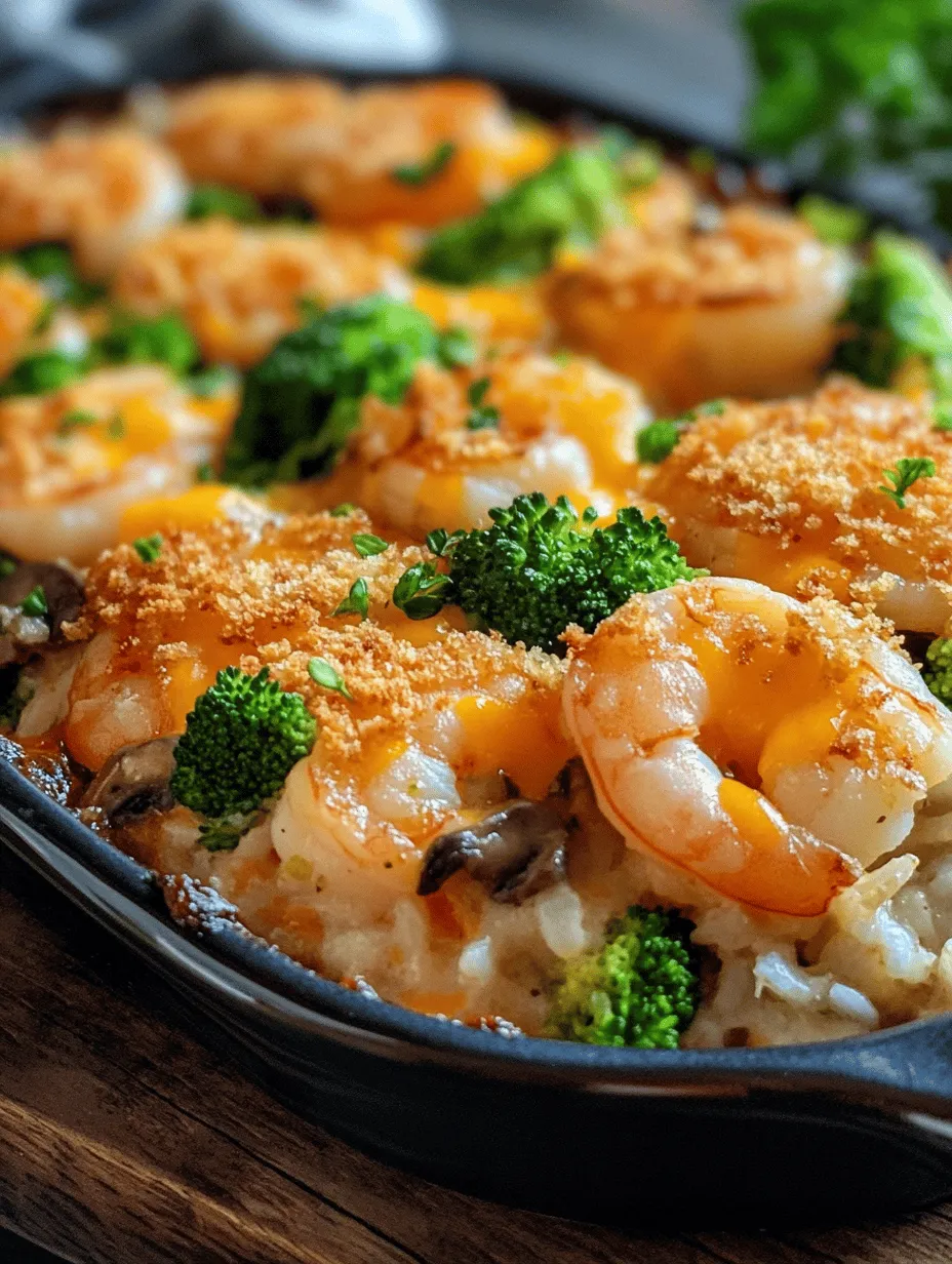 Baked Shrimp Casserole with Buttery Crumb Topping: A Culinary Delight