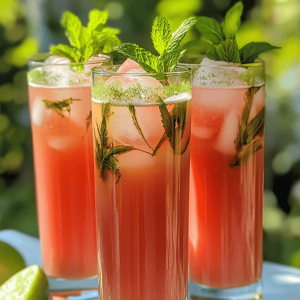Refreshing Watermelon Matcha Refresher: A Perfect Summer Drink