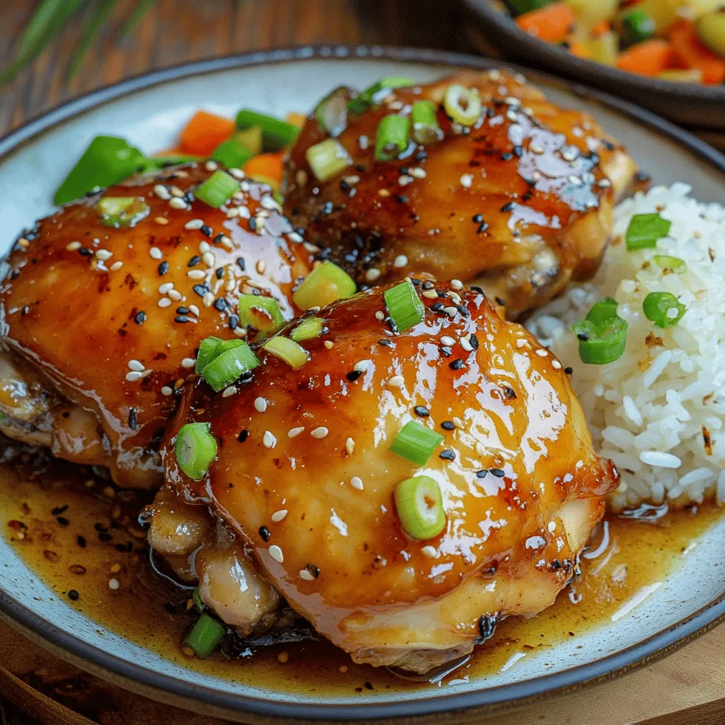 Sweet &#038; Sticky Honey Garlic Chicken Recipe