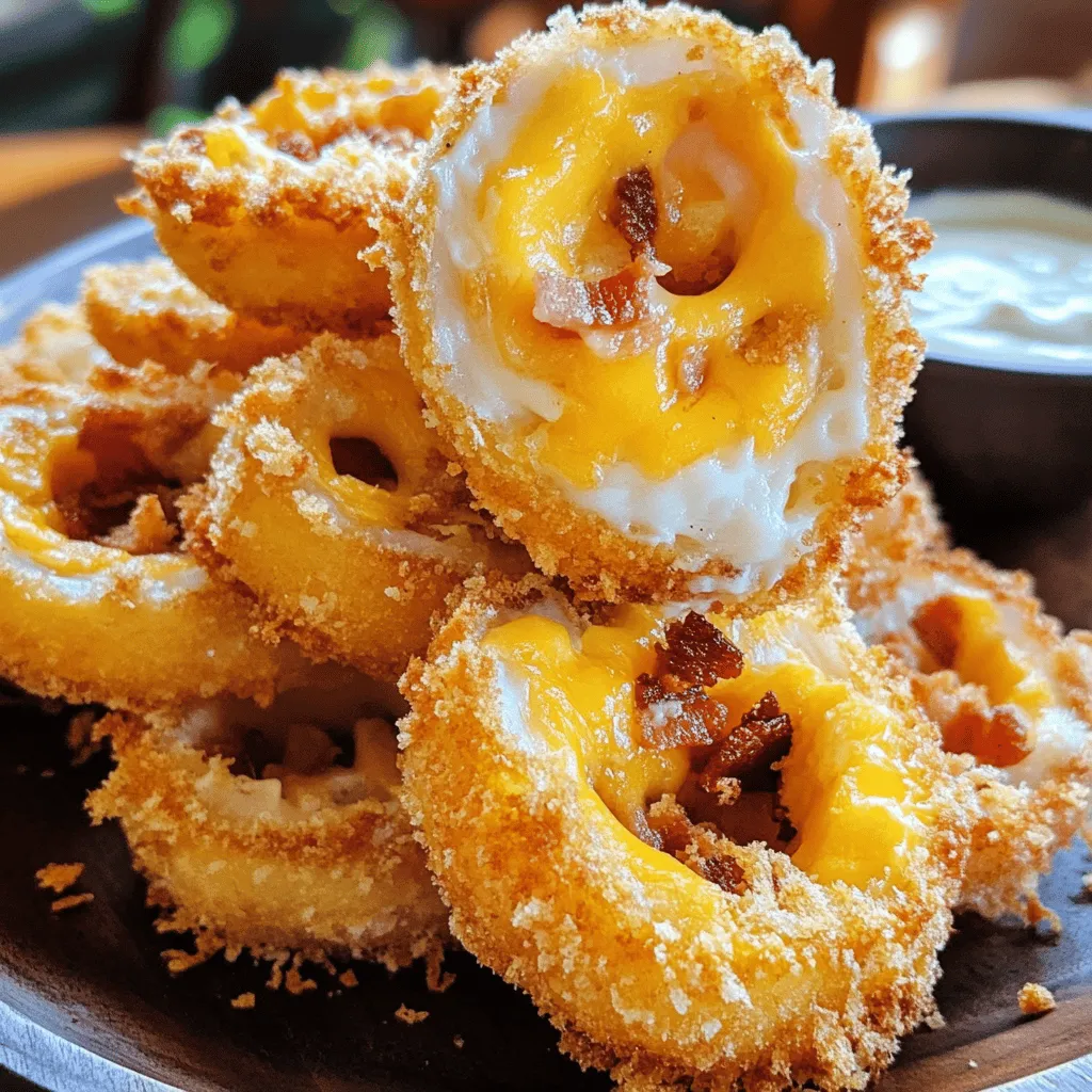 Cheesy Bacon Onion Rings Recipe: A Crispy, Savory Delight