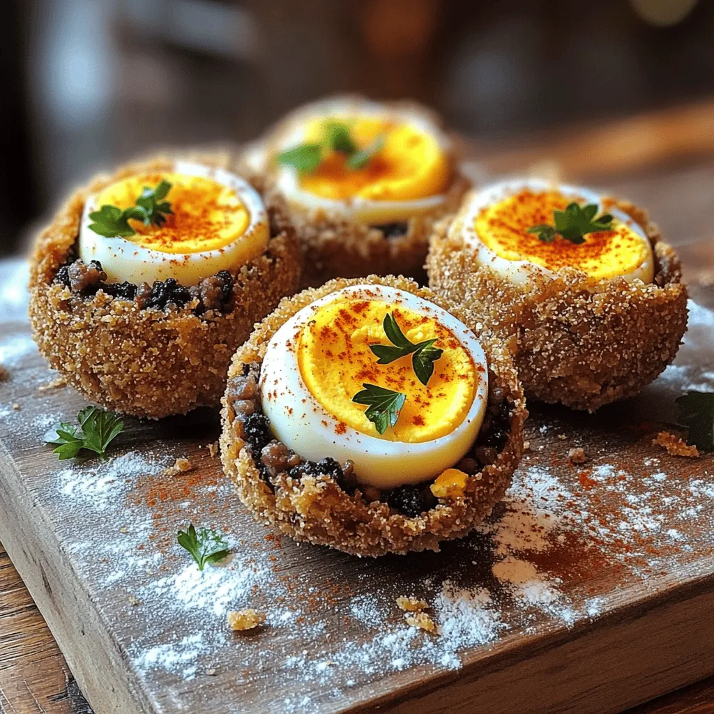 Scotch eggs are a tasty snack. They hold a special place in British cuisine. The story of Scotch eggs dates back to the 18th century. Some say they first appeared in London. Others believe they came from Scotland. The exact origin is unclear, but they gained fame in the UK.