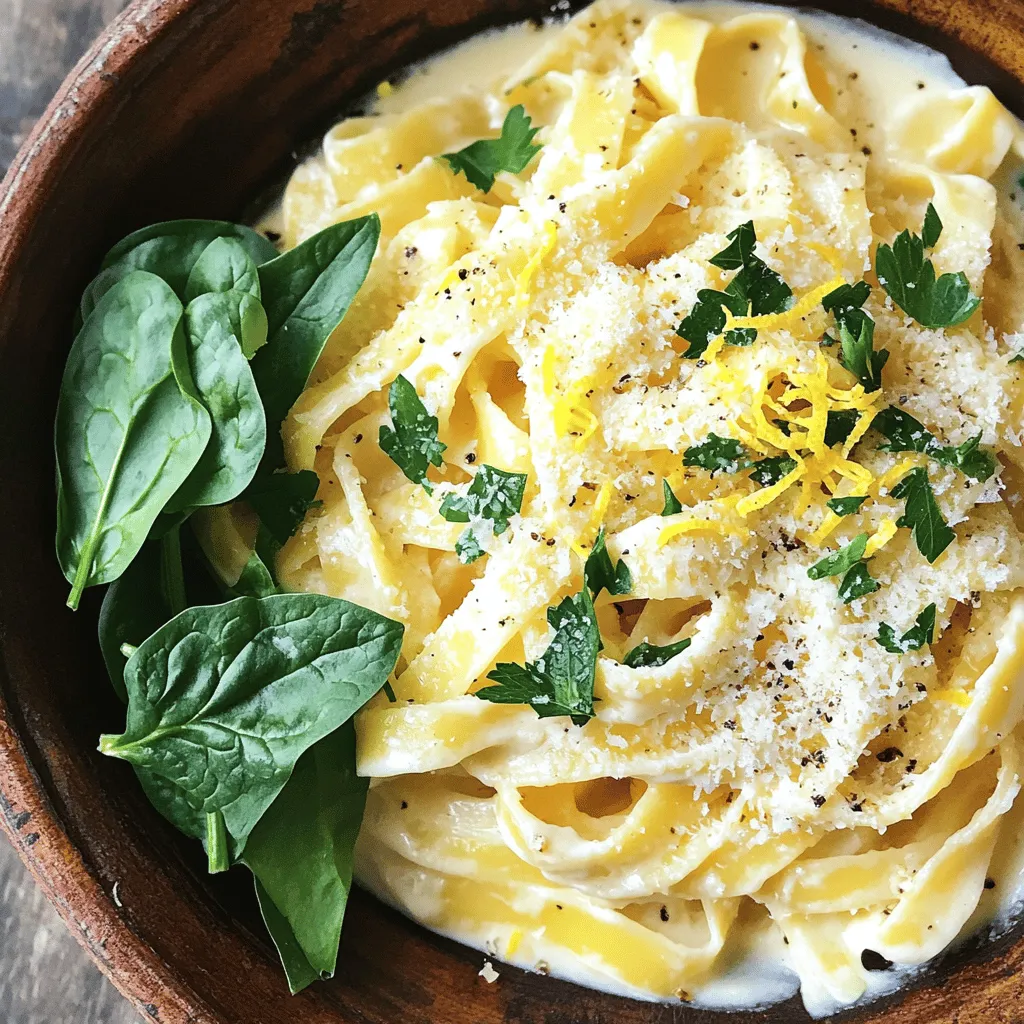 Creamy Lemon Pasta Flavorful and Easy Weeknight Meal