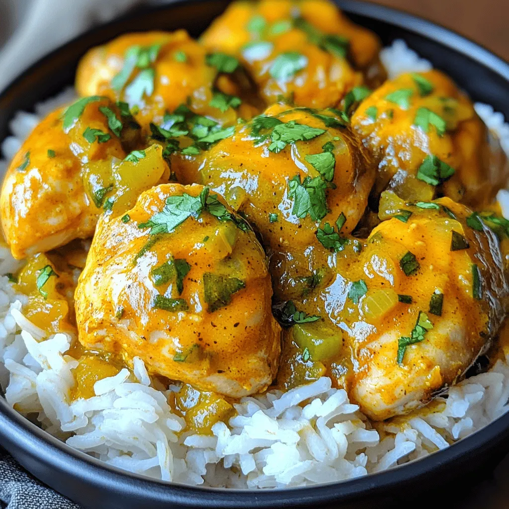 Spicy Indian Coconut Chicken Curry Delight: A Culinary Journey