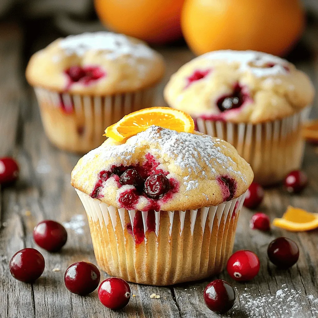 Cranberry Orange Muffins Easy and Delicious Recipe