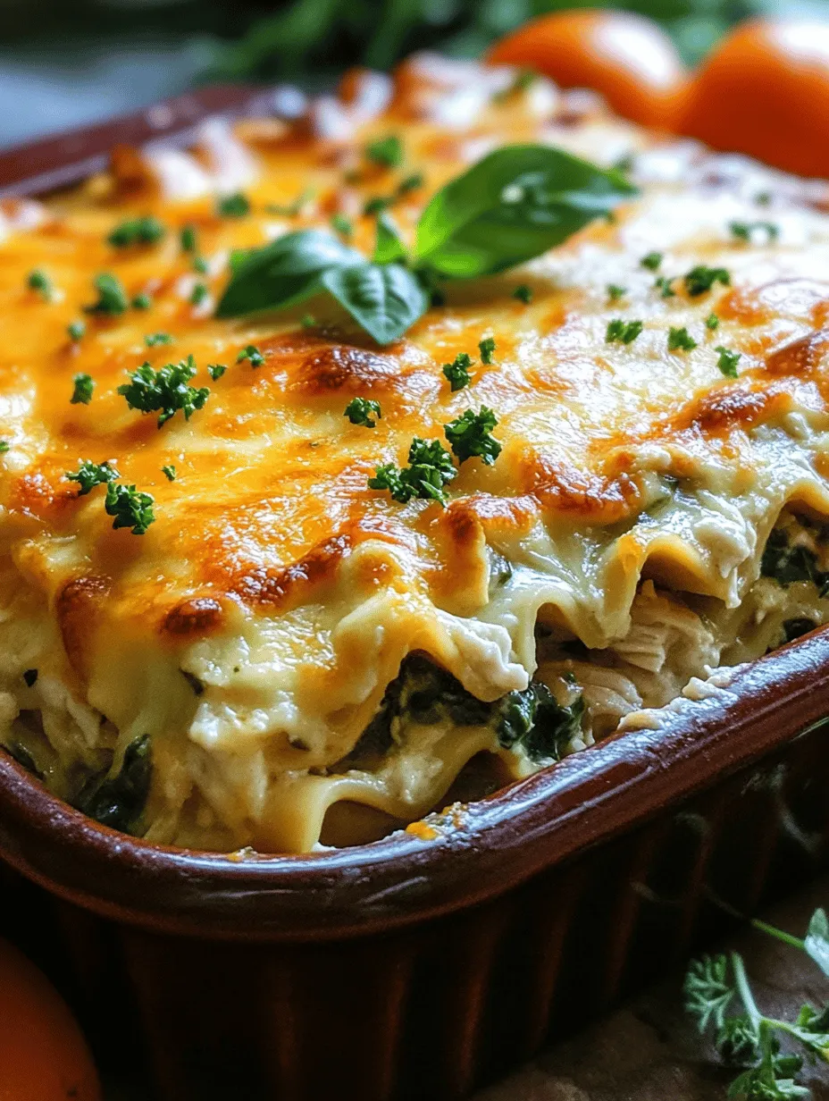 Cheesy Chicken Lasagna Delight: A Comforting Classic Recipe