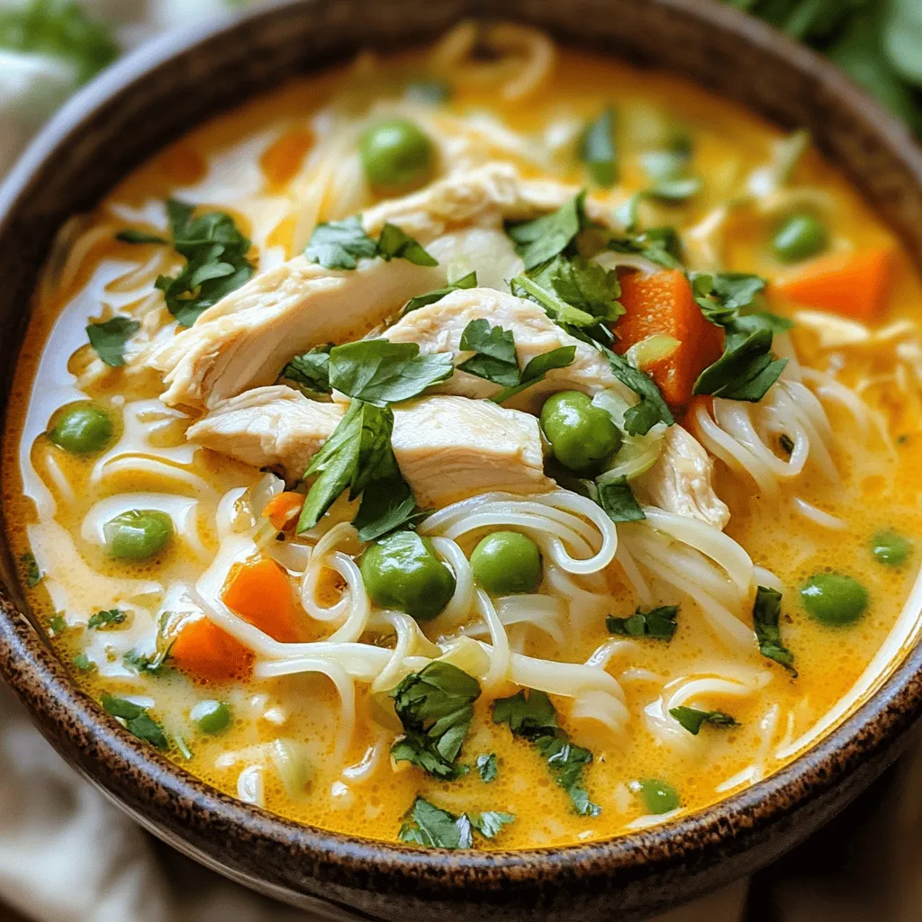 30-Minute Thai Chicken Noodle Soup Recipe