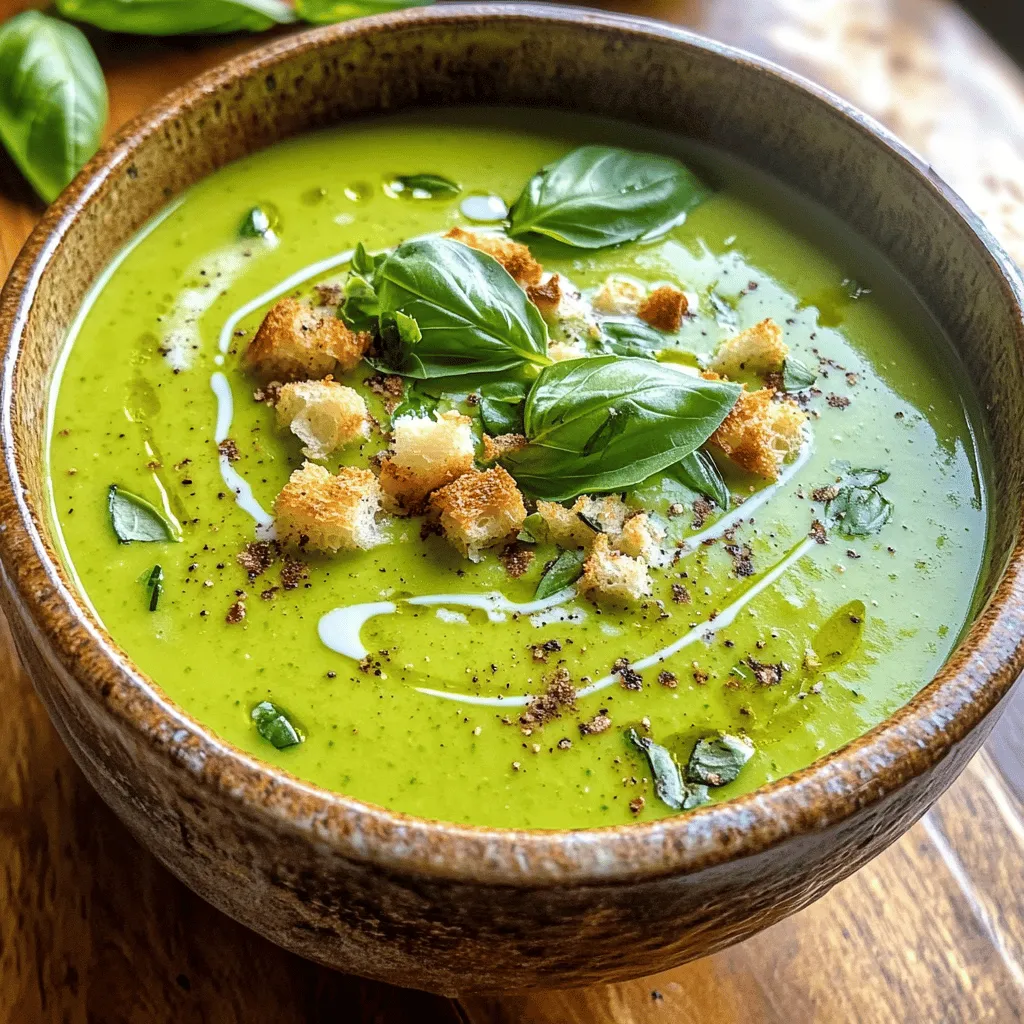 Zucchini Soup Recipe Easy and Nutritious Delight