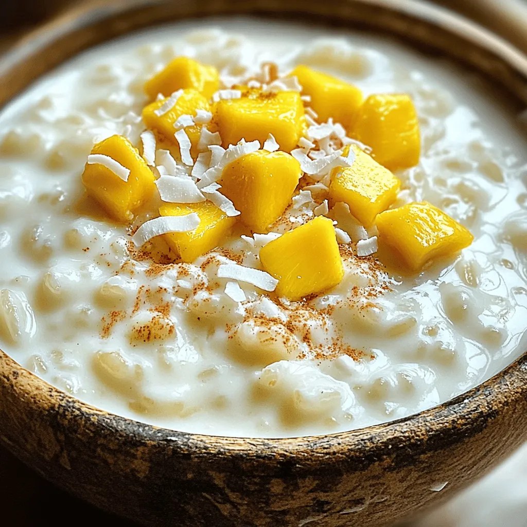 Creamy Coconut Rice Pudding Delightful and Easy Recipe