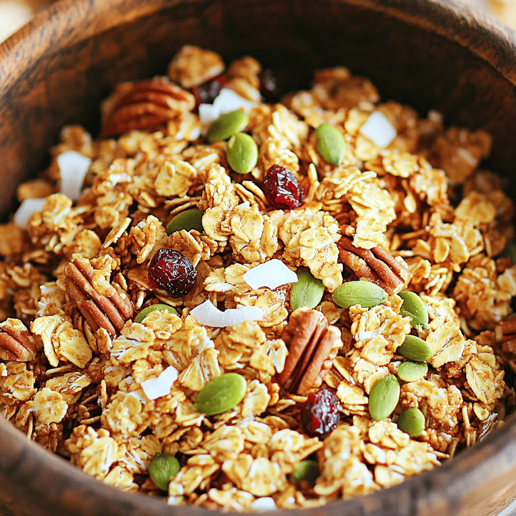 Maple Pecan Granola Crunchy and Flavorful Snack