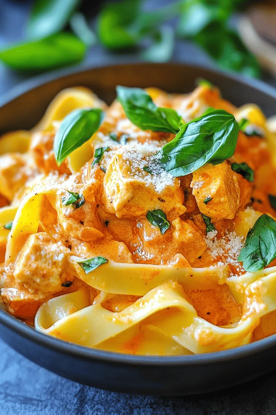 Creamy Tomato Bliss Pasta Sauce: A Rich and Flavorful Delight