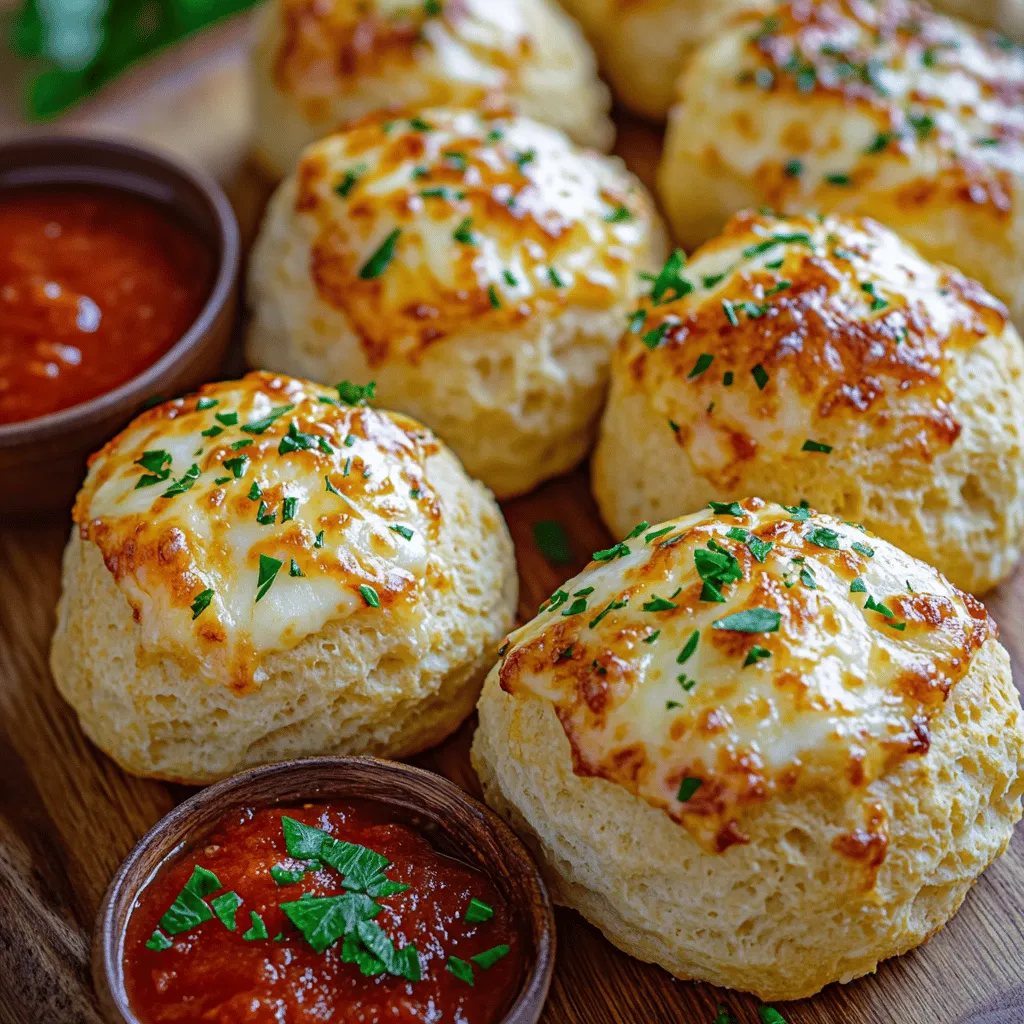 - 1 can (16.3 oz) Pillsbury refrigerated buttermilk biscuits - 1 cup shredded mozzarella cheese - 1/2 cup grated Parmesan cheese - 1/4 cup unsalted butter, melted - 3 cloves garlic, minced - 1 tablespoon fresh parsley, chopped - 1 teaspoon Italian seasoning - 1/2 teaspoon salt - 1/4 teaspoon black pepper