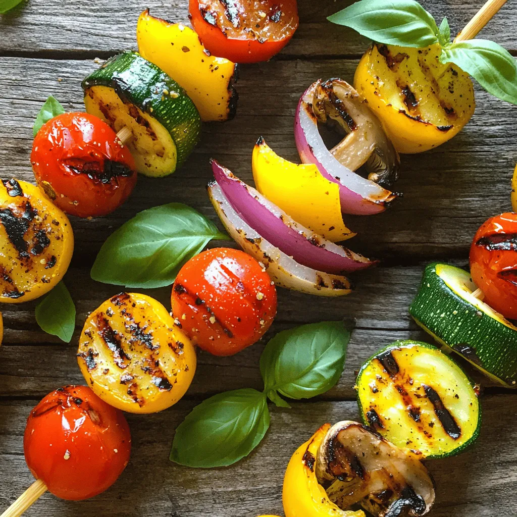 Grilled Vegetable Skewers Flavorful and Healthy Recipe