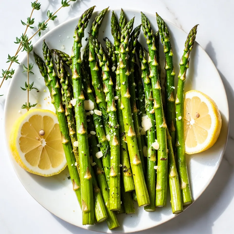 Parmesan Herb Roasted Asparagus Simple and Tasty Dish